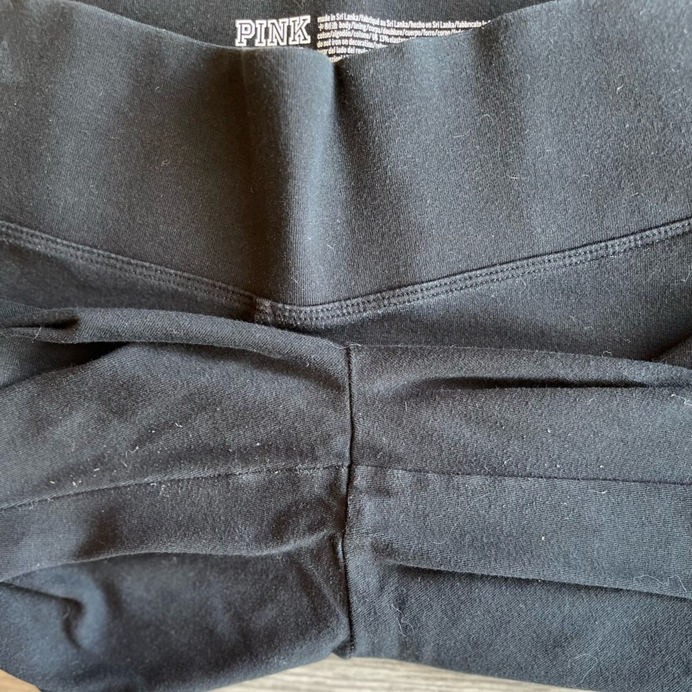 PINK by Victoria’s Secret Yoga Women’s Boot Cut Yoga Pants Leggings Black Size L - Picture 6 of 8